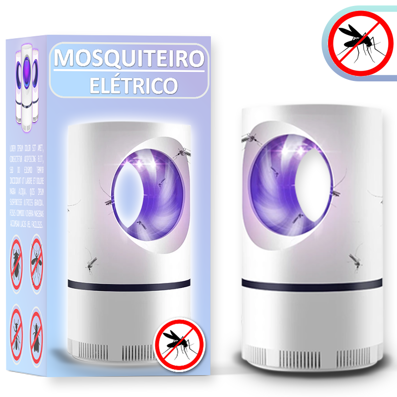 Armadilha Para Mosquitos e Insetos - Mosquiteiro Elétrico
